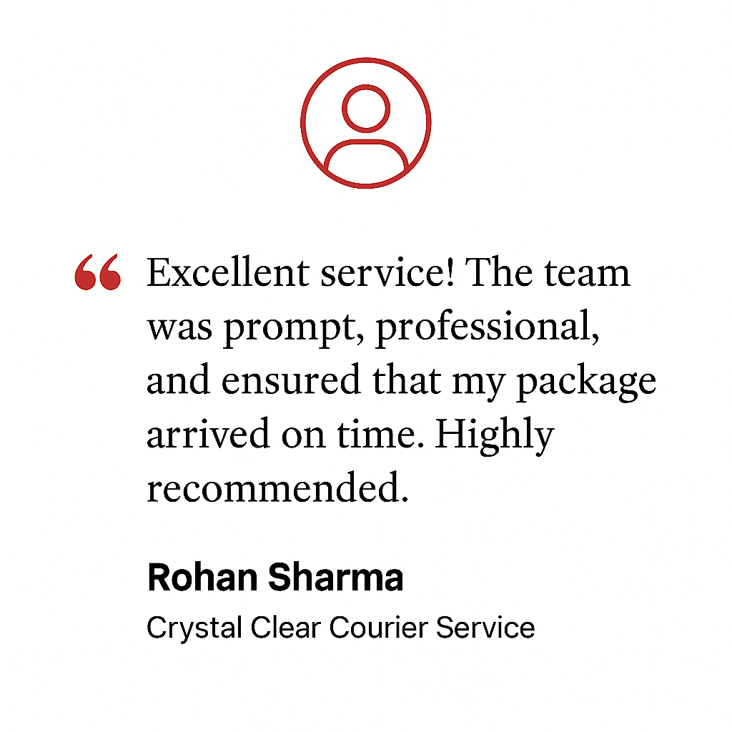 Rohan Sharma's Testimonial on Service
